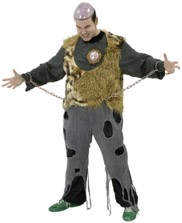 Monster With Heart And Brain Hat Adult Costume