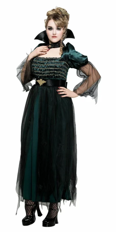 Queen Of The Vampires Plus Adult Costume