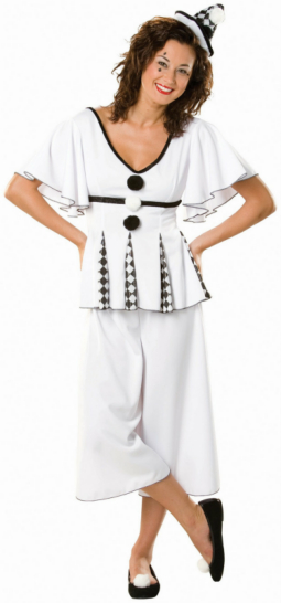 Gigi The Pierrot Adult Costume