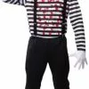 Maniacal Mime Adult Costume