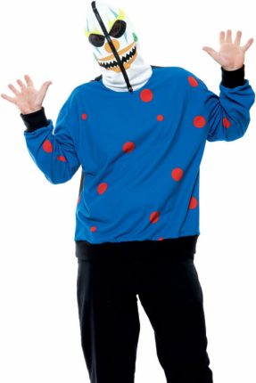 Zipper The Clown Adult Plus Costume